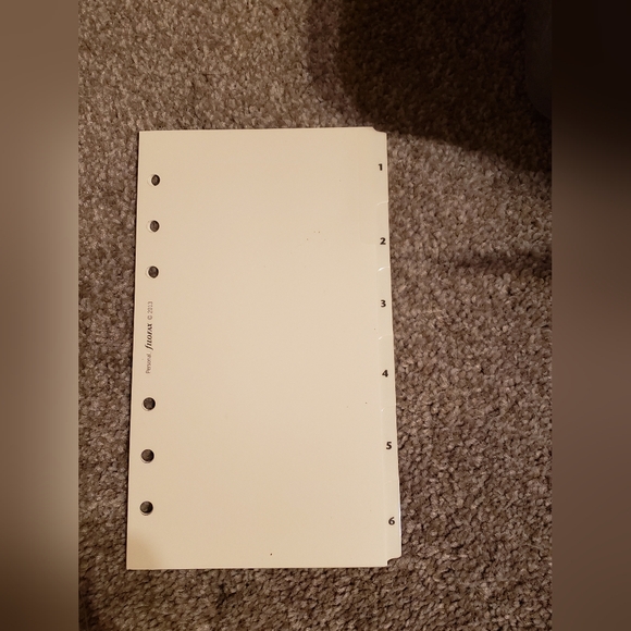 Filofax insert bundle NWT - Picture 8 of 9